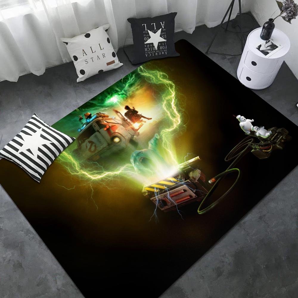 Ghostbusters Door Mat Washable Non-Slip Living Room Sofa Chairs Area Mat Kitchen Toilet Rug