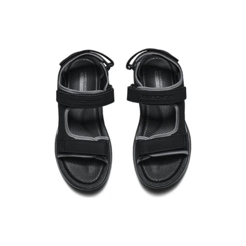 Skechers Sport Comfortable Durable Beach Sandals Men Sandals Black 232893-BBK