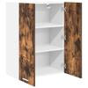 Hanging Cabinet Smoked Oak 60 X 31 X 80 Cm Wood Based Material