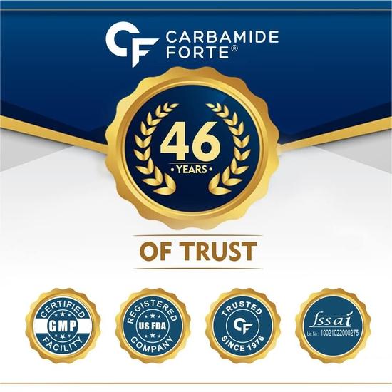 Carbamide Forte Double Strength Fish Oil 1000mg with Omega 3 600mg -120 Capsules (Pack of 3)
