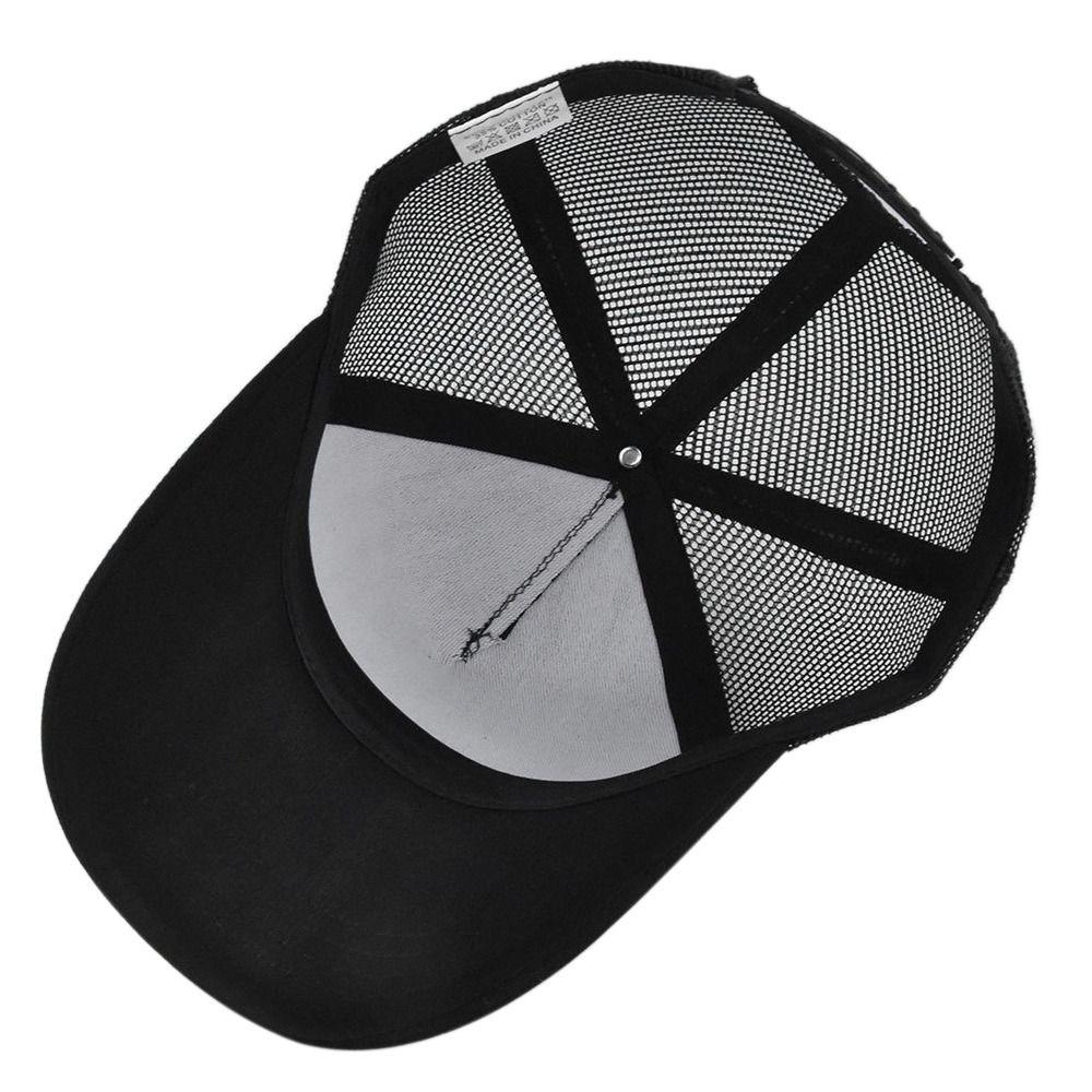 5 Panels Baseball Cap Breathable Sun Hat New Mesh Hat  Men Women