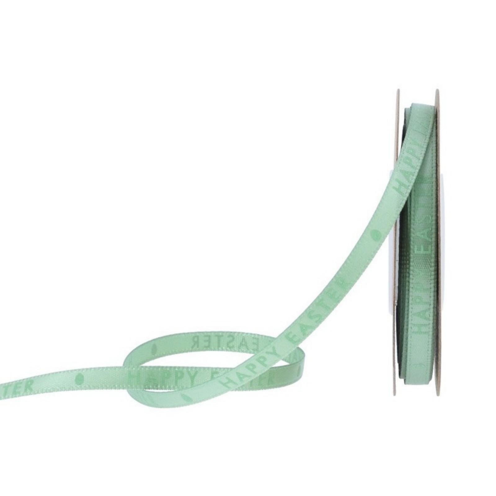 0.5 * 900cm Easter Cute  Ribbon - Bow Tie Wrapped Satin Ribbon Easter Egg Weaving Ribbon