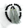 prayer beads natural stone prayer beads unisex obsidian beads golden obsidian