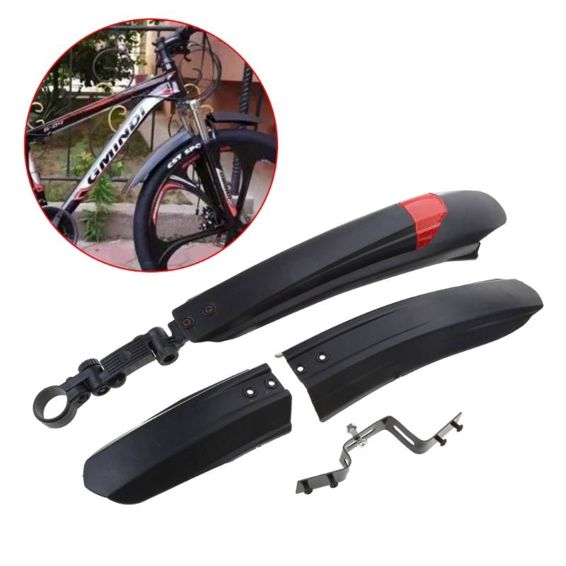 Mountain Bike Mudguard Bicycle Mudguard Bicycle for Fender with Lamp, 2 Pieces