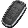 Genuine Leather Metal Key Case for Geely Emgrand S, Binrui, Borui, Vision X6, Boyue, and Haoyue Models