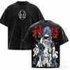 Slime Rimuru Gewaschenes T-Shirt Ganzjahreskleidung Hohe Qualität Persönlichkeit Kleidung Übergröße Unisex Neues Modell Gewaschen Vintage Locker