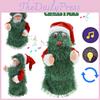 Santa Claus Xmas Tree Musical Toy For Kids Dancing And Singing Rotating Plush Doll
