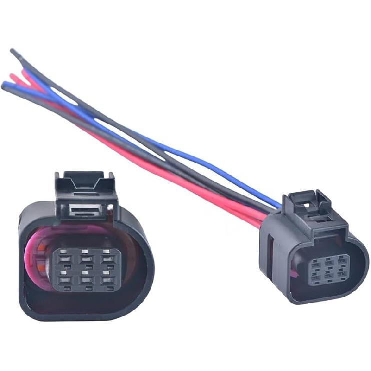 

6-контактный автомобильный разъем дроссельной заслонки гнездо 5N1 973 206 5N1973206(Женщина с булавкой) 1 set