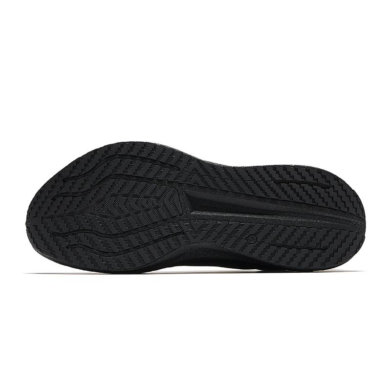 Anta Wind Comfortable Low-Top Running Shoes Men sneakers Black Silver 112625501A-4