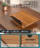 LOE Rotating Tabletop Tablet Hickory Height Compatible with Mobile Monitors 360-Degree Stand, Wood, Foldable, Adjustable, Freestanding, Stable,