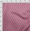 oneOone Cotton Flex Fabric Diagonal Stripe Print Fabric By The Yard 40 Inches