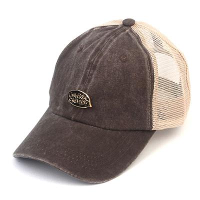 Universal Chemistry Pigment Washing Black Meshcap Mesh Cap