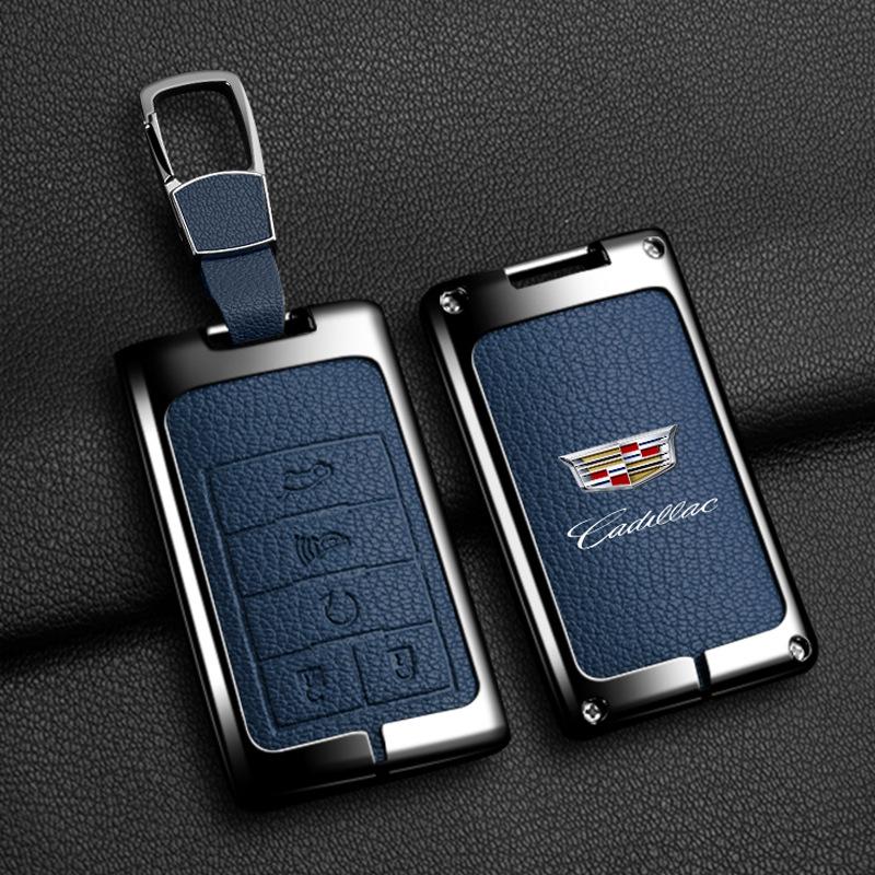 Cadillac Key Fob Shell for 13/14 XTS, Old CTS, Escalade, SLS, Seville, SRX - Suitable for Men & Women