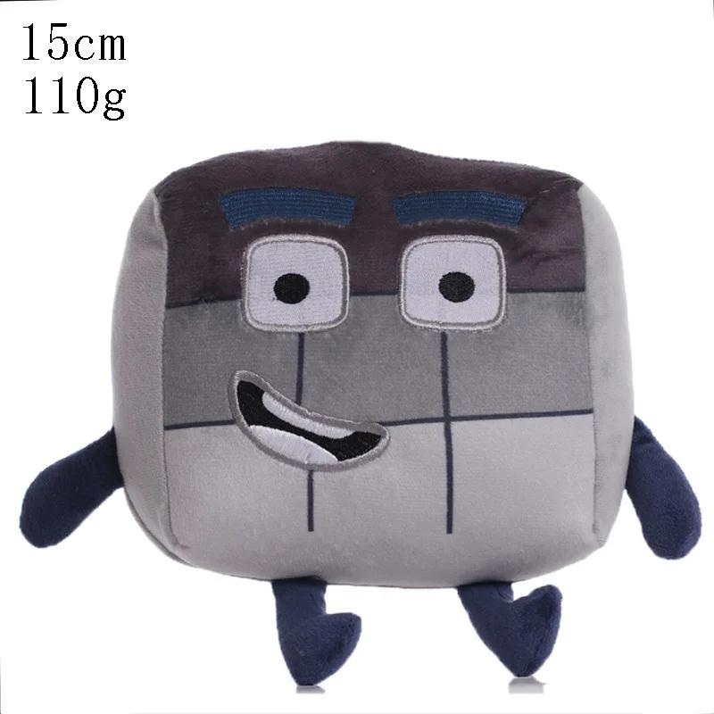 14-18cm Cartoon Number Plush Doll Toys Educational Stuffed Movie Anime Kids Early Childhood Birthday Christmas Gift