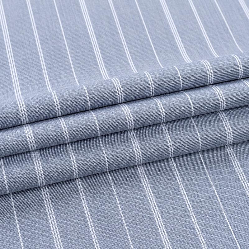 FIRS Men's Anti-Wrinkle Business Casual Striped Shirt