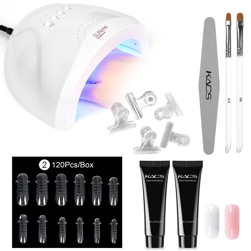 

KADS 30 мл набор для наращивания ногтей, строительный гель, акриловый лак для быстрого наращивания ногтей, полилак, набор инструментов для ногтей