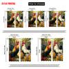 2pcs   Plane Printing Curtains Chicken Theme Polyester (without Rod) Decorations Inside Ldeal for Bedroom & Living Room