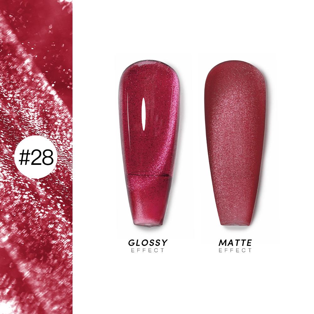 2024 Trendy 36-Color Cat Eye Nail Gel Set - Sparkly UV Gel for Salon Use