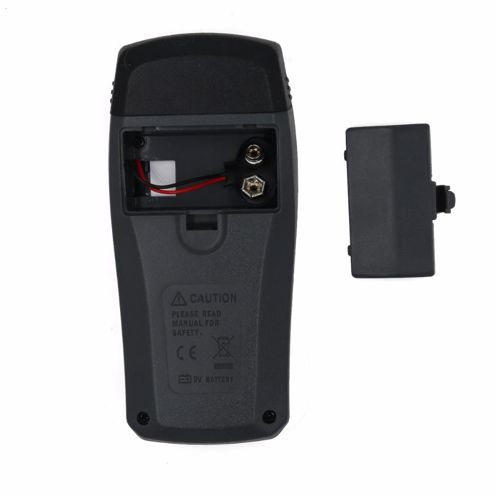 MT10 Two Pins Digital Wood Moisture Meter 0-99.9% Wood Humidity Tester Timber Damp Detector with Large LCD Display