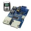 Mp3 Lossless Decoder Board Buttons Control Mp3 Decoding Module with Amplifier for U Disk Memory