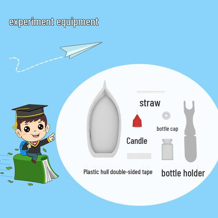 Kits de bricolage scientifiques Steamboat Elementary: Amusement fait main pour les expériences éducatives