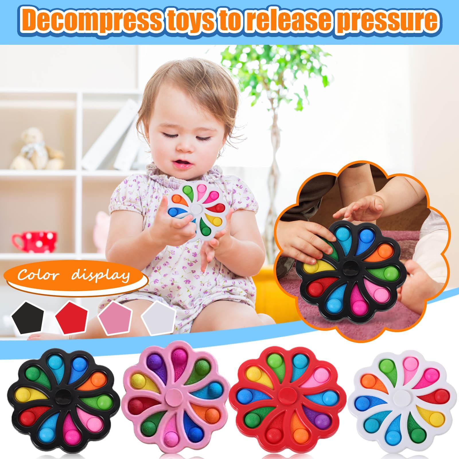 

Rotation Sensory Toy Toy Early Educational Toy 9*9*1cm