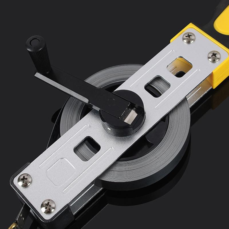 10/15/20m Oil Gauging Tape Explosion-Proof Oil for Tank Gauging Tapes Carbon Steel Sounding Tape with Brass Plumb Bob