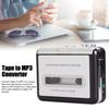 Tape to MP3 Converter Stereo 3.5mm Portable USB Cassette Player with Earphone for Laptop PC  Cassette Player
