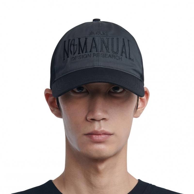 Nomanual Trucker Ball Cap Charcoal