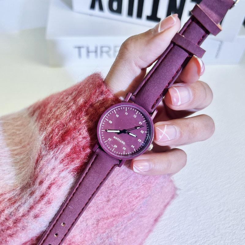Cold Wind Watch Girls Student Trend Retro Simple Mori School Season Children'S Girls Small Dial