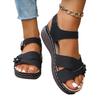 Large size summer new wedge heel platform sandals with platform sandals