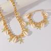 Summer Vacation Ocean Style Starfish Shell Necklace Bracelet Set