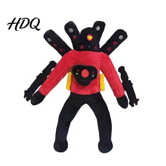 Doldurulmuş Peluş Oyuncak TV Adam PP Pamuk Tam Dolu Konuşmacı Peluş Sevimli Bebek Koleksiyonluk Çocuklar Hayranlar İçin Hediyeler Cadılar Bayramı Dekorasyonu Noel Doğum Günü
