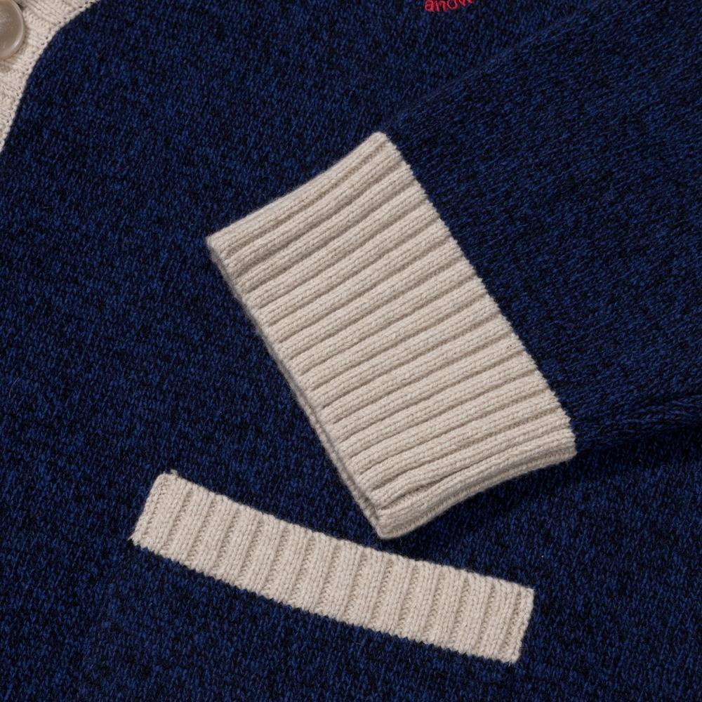 ANOWEEK Over Fit Tweed C/D Knit
