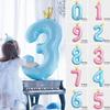 40-inch Giant Crown Number Birthday Balloon Decor