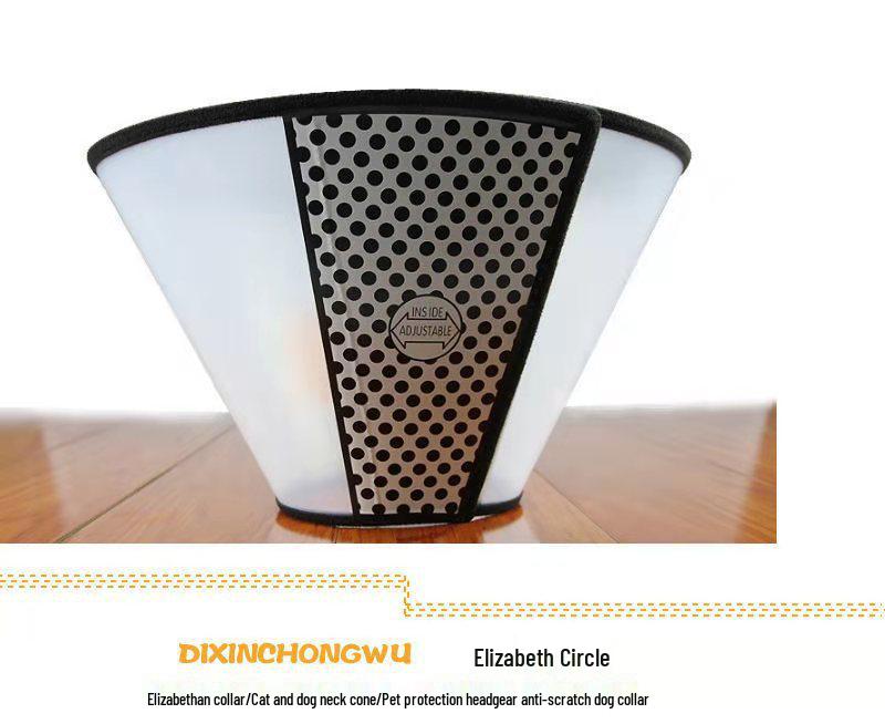 Elizabeth Collar: Anti-Bite, Anti-Scratch, Anti-Lick Pet Protective Cone for Cats and Dogs