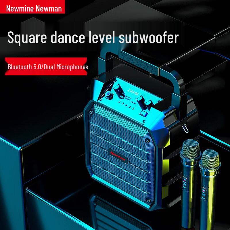 Newman K98 Portable Wireless Bluetooth Karaoke Speaker