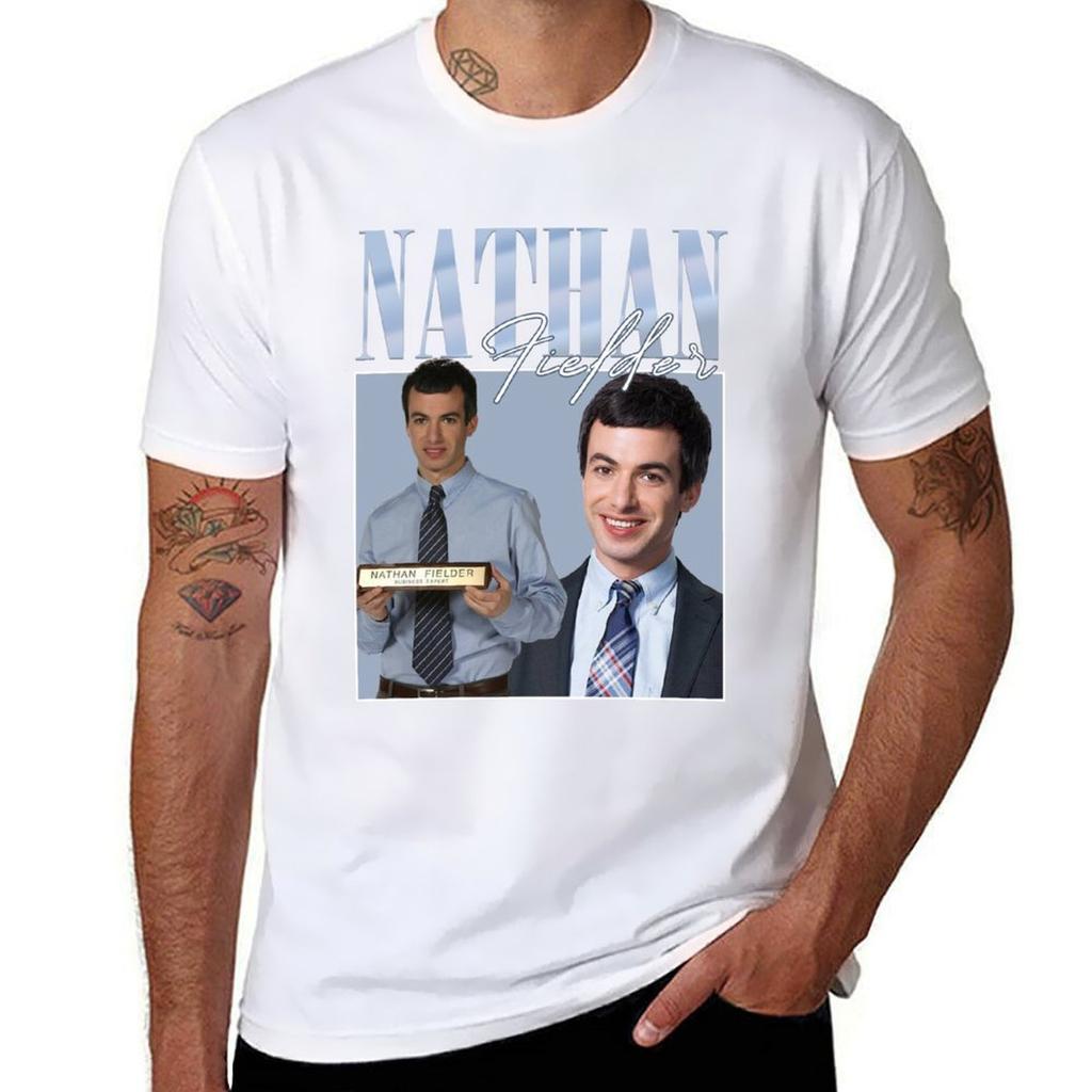 Nathan Fielder Vintage Tshirt Summer Casual Loose Tshirt