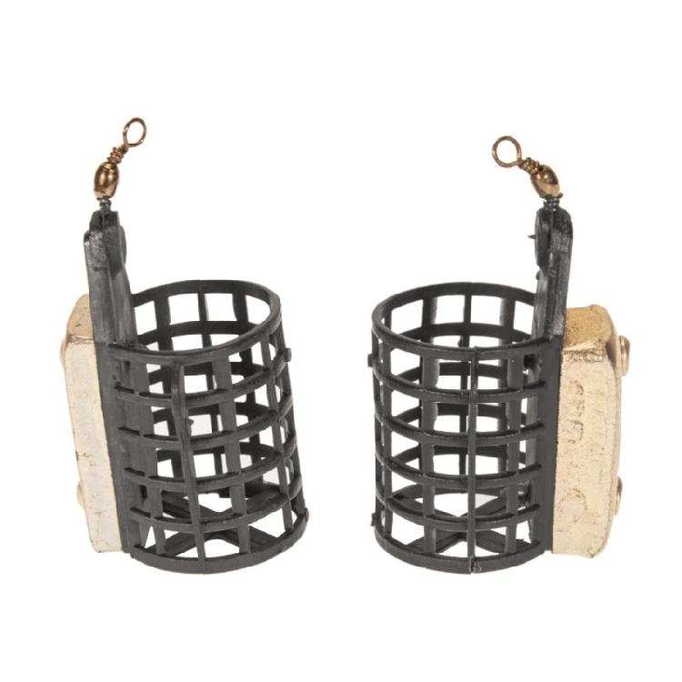 20g/30g/40g Fishing Tackle Feeders Cage Replacement Round Fishing Baits Cage Feeders Basket Trap Lure Holder