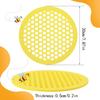 Nouvelle Station Abreuvoirs Abeilles Extérieur Île d'Alimentation Île Flottante Abeille EVA Abreuvoirs Abeilles Papillons pour Baignade Jardin Décor Extérieur