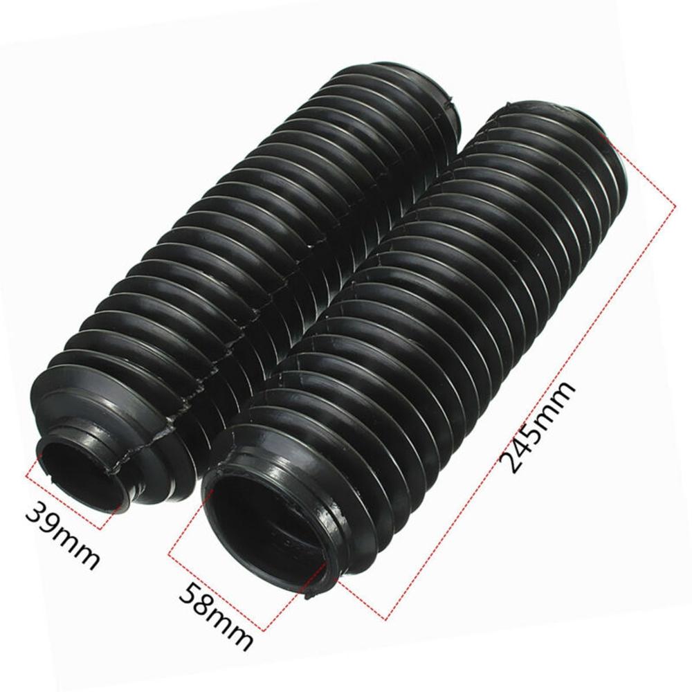 Gaiters Boots 245x58x39mm Cover Replacement Set Accessories Motorcycle