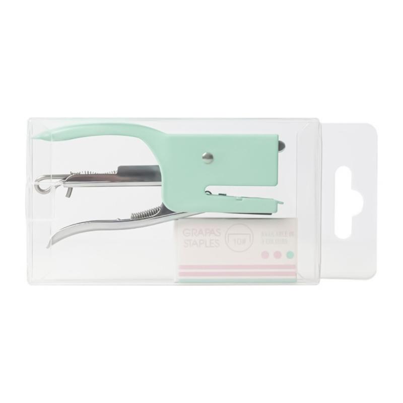 Space Saving Metal Hand Stapler Vibranted Matte Finish Smooth Operation Ideal For School Or Workplace