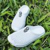 2025 Women Sandals Garden Clogs Couples EVA Slippers Unisex Breathable Beach Sandals Women Flat Slides Plus Size 36-45 WSH3853