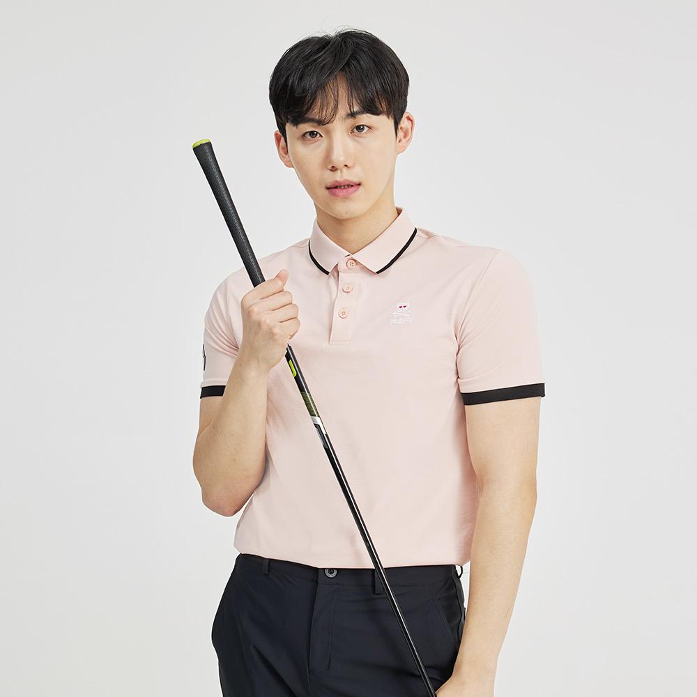 Men S Color-Blocked Short Sleeve T-Shirt Gt-3321 Pgr T-Shirt Gt-3321/(100)