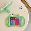 Cute Cartoon Pochacco Handle Case for iPad 11" 9th Gen/Air 5/4 & Mini 6/5/4 - Silicone Protective Cover