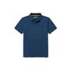 Casual Sport Short Sleeve Polo Shirt Men Tops Deep-Indigo A24H2-288