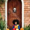 Halloween Haunted Doorbell Animated Eyeball Halloween Decoration with Spooky Sounds Halloween Doorbell Party Decor