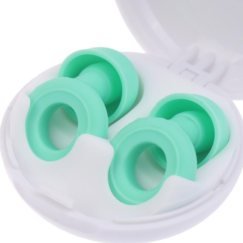 Silicone Earplugs For Sleep Insulation Dormitory Study Nap Time Noise Reduction Airplane Decompression Sleep Swimming Etc