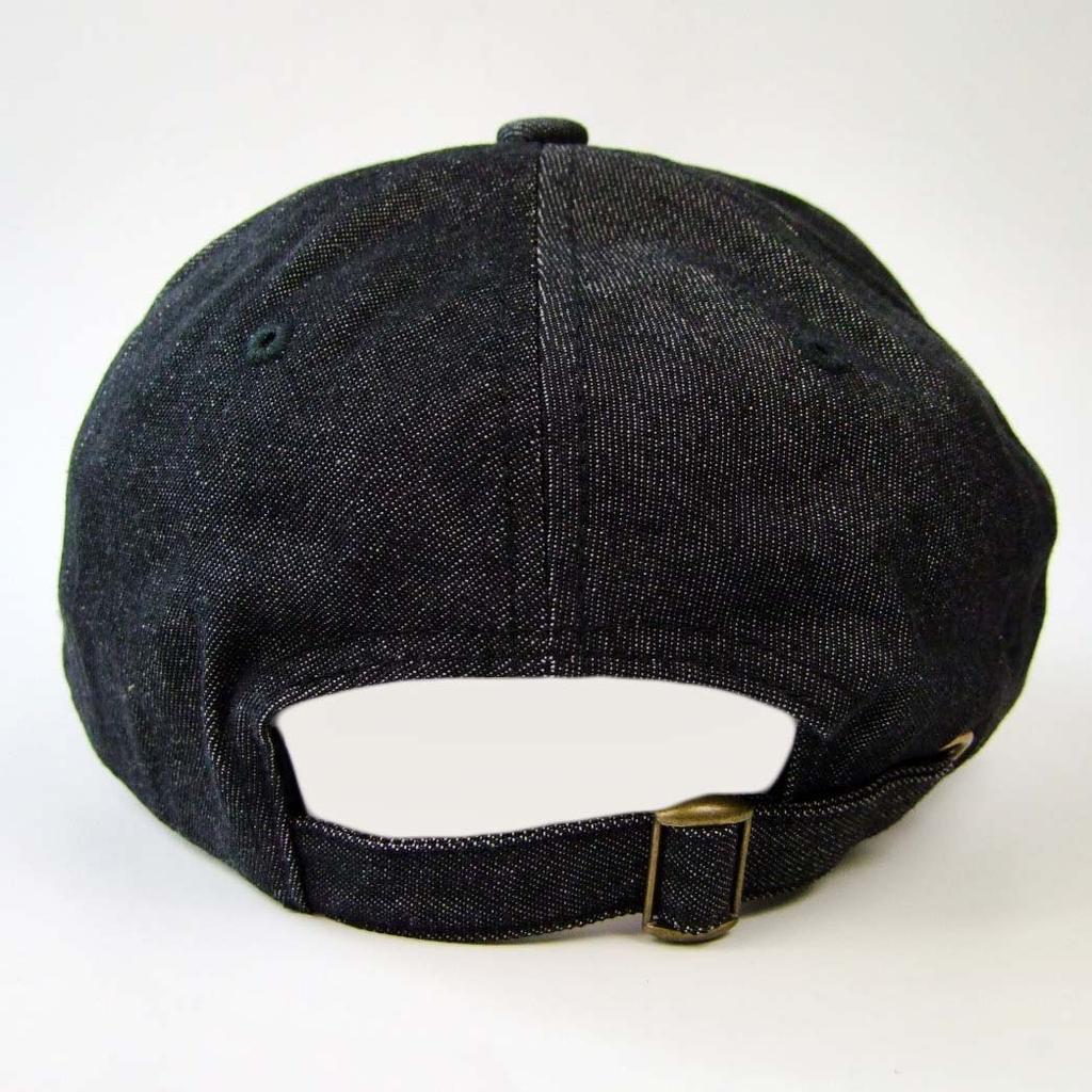 Champion Denim Low Cm [Champion] Cap, Unisex, 381-0136, Black, 57.0-59.0