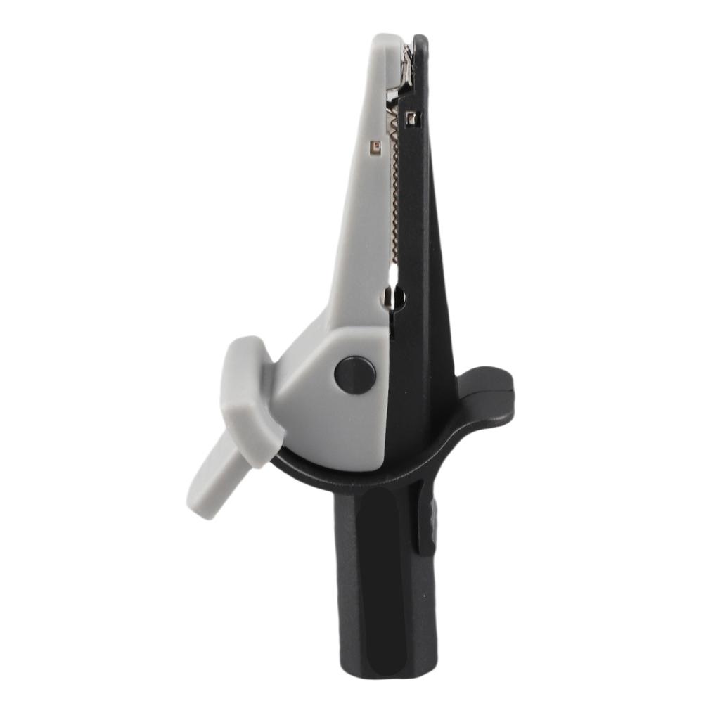 Cable Clip Insulated Test Clamp 20mm Opening Powerful Efficient with 4mm Banana Socket for Trucks for Cars